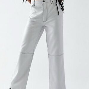 Stylish White Wide-Leg Pants